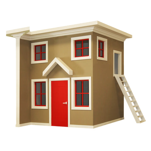 Cubby House red front