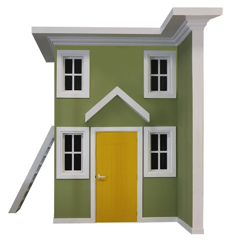 Cubby House Green front