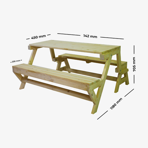 Picnic Bench Dimensions